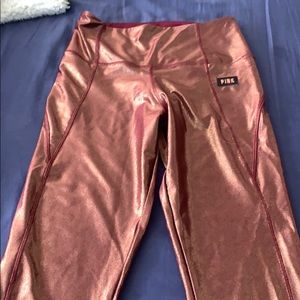 Pink ultimate ankle leggings